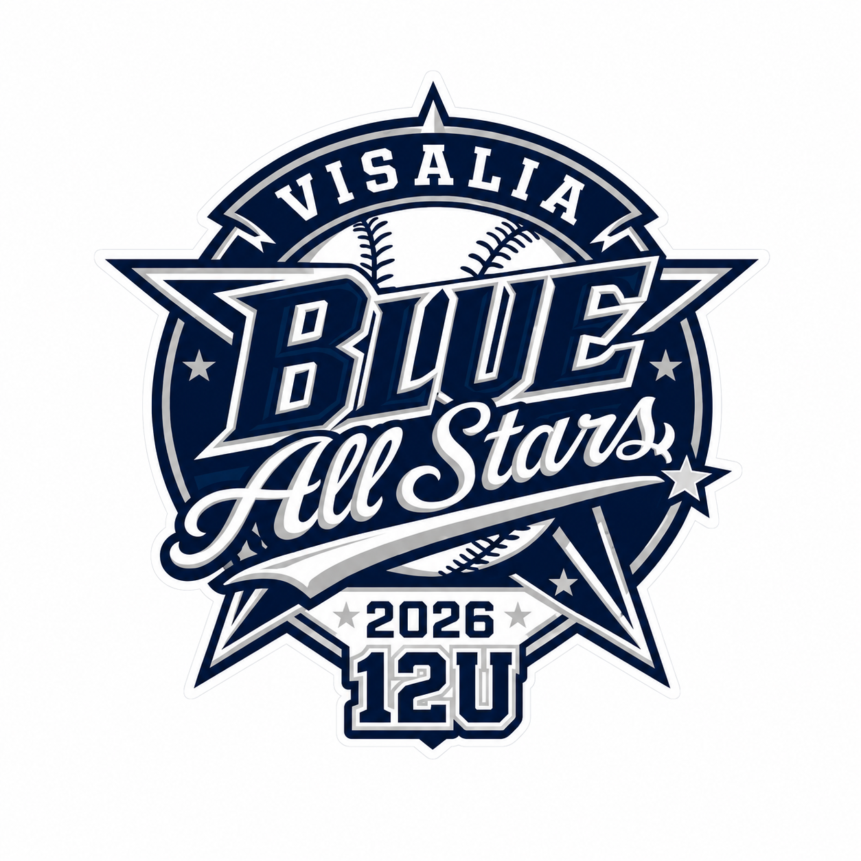 Visalia Blue All Stars 12U logo
